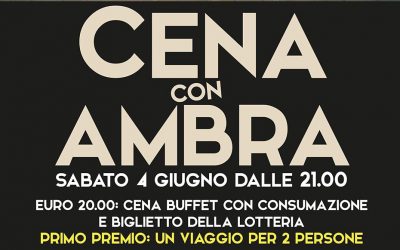 Cena con Ambra