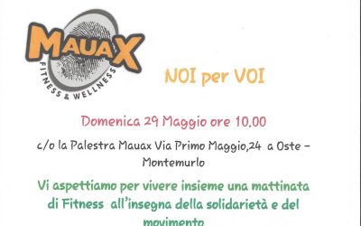Mauax – Una mattinata di Fitness all’insegna della solidarietà e del movimento