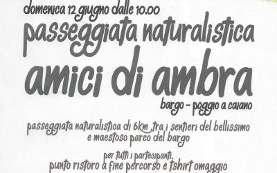 Passeggiata naturalistica Amici di Ambra