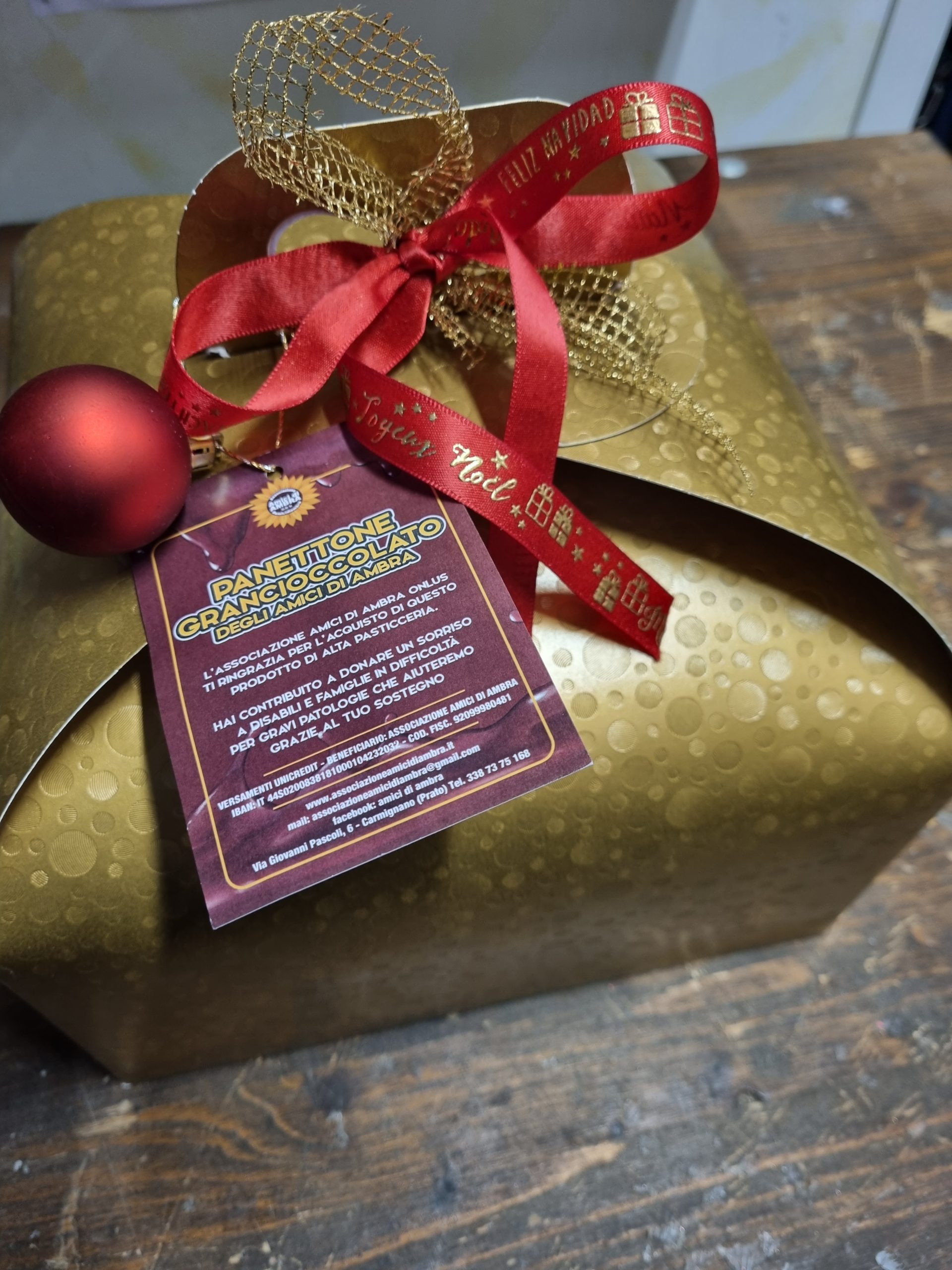 Panettone Artigianale Uvetta e Canditi da gr.750 in Confezione Natalizia (Copy) (Copy) - immagine 6